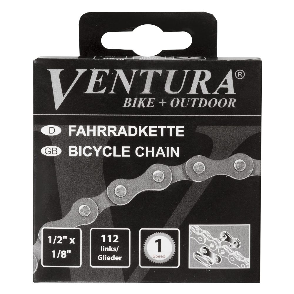 Fietsketting Ventura 1/2x1/8 snelsluiting