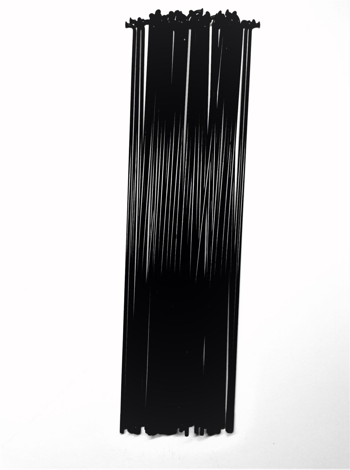 Sapim spaken 13-272 RVS zwart p/st - Afbeelding 2