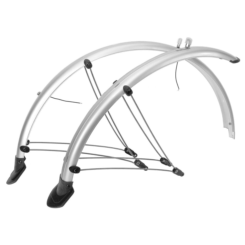 M-wave spatborden 28'' 45mm zilver