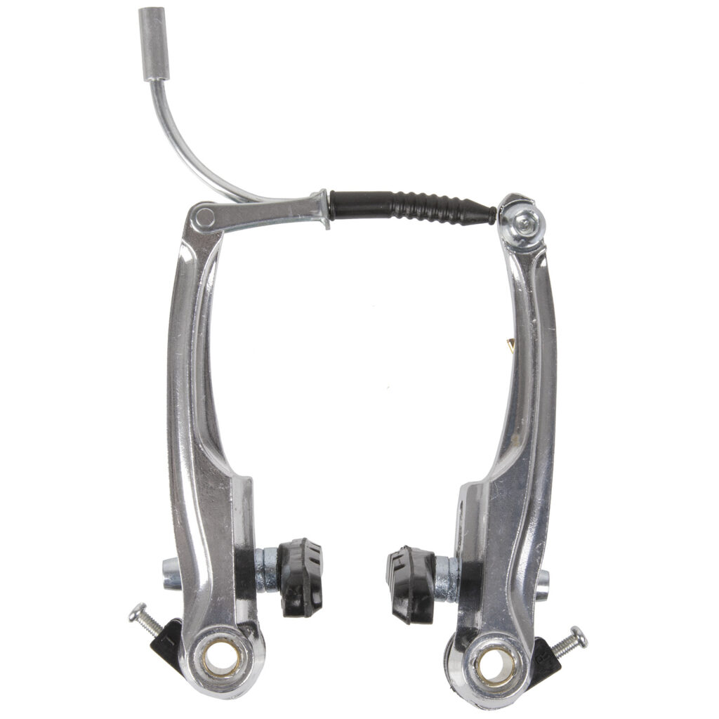 V-brake remset aluminium 113mm lang VOOR + ACHTER compleet
