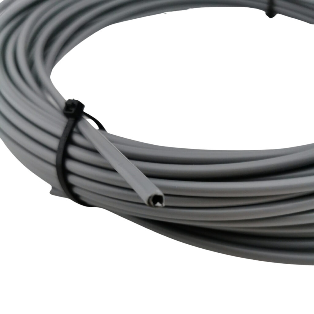 Rol Buitenkabel Remkabel 25 meter grijs - Afbeelding 2
