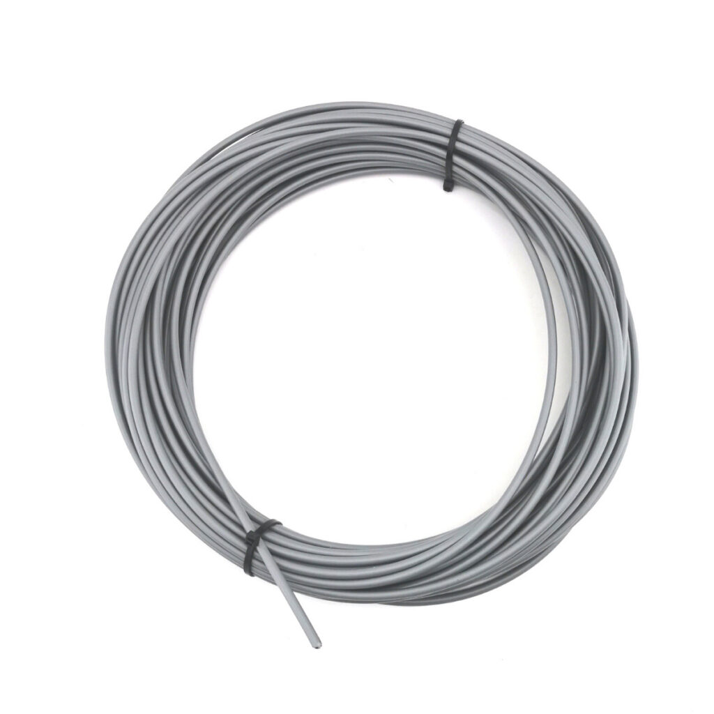 Rol Buitenkabel Remkabel 25 meter grijs - Afbeelding 3