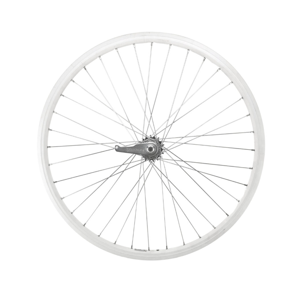 Achterwiel Ryde wit 28 inch met terugtraprem