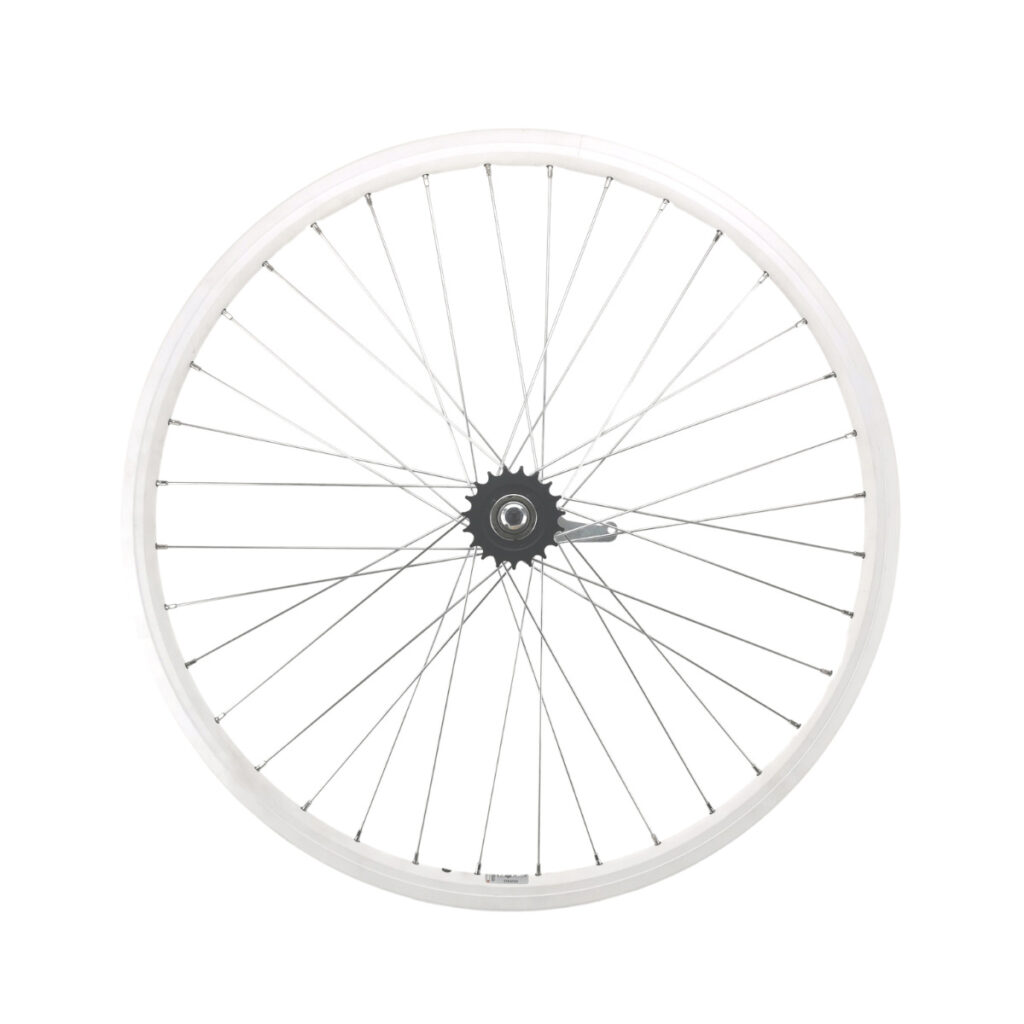 Achterwiel Ryde wit 28 inch met terugtraprem - Afbeelding 3