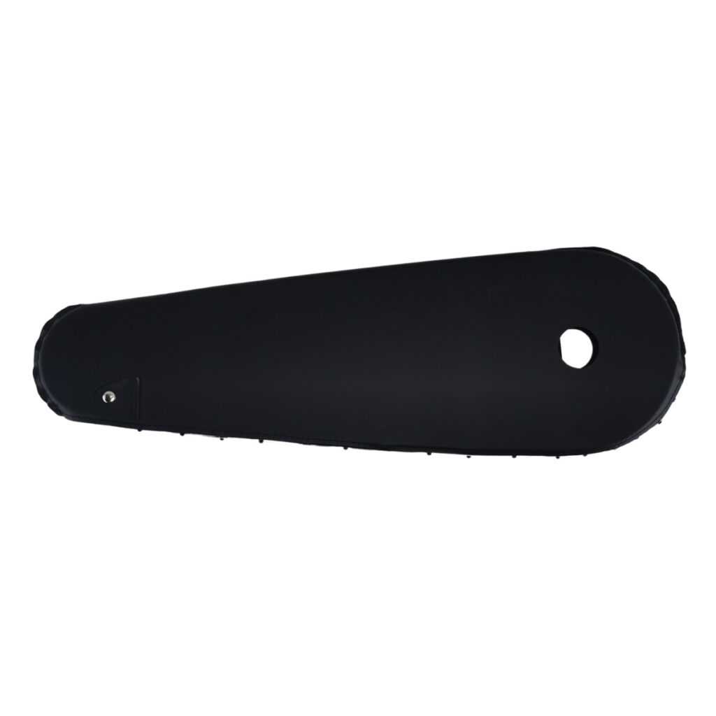 Kettingkast lakdoek mat zwart 22x68