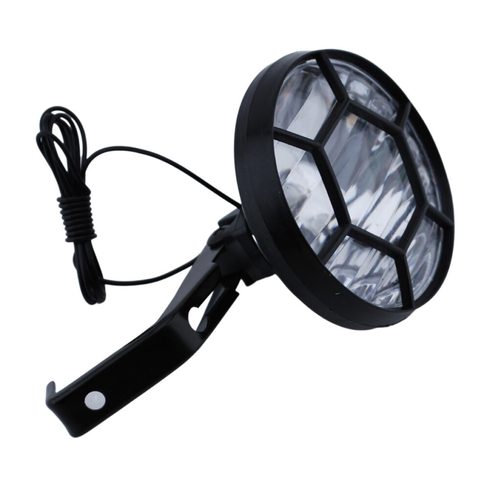 Koplamp dynamo met raster