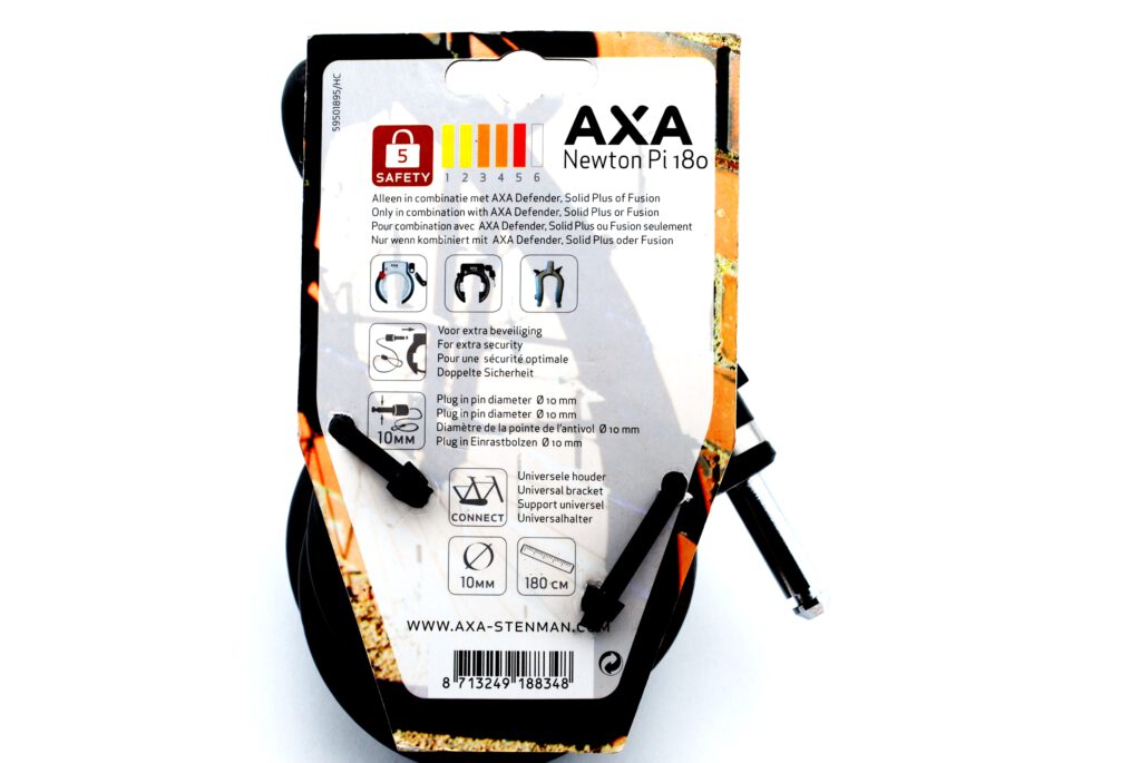 Insteekkabel passend op AXA Defender en Solid - Afbeelding 3
