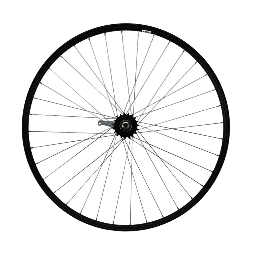 Achterwiel 28x1 1/2 Omafiets met terugtraprem aluminium