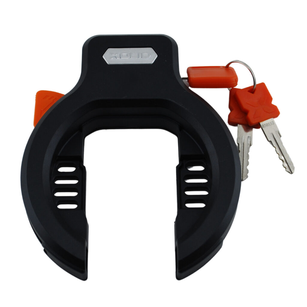 Ringslot Xolid de luxe 3 sleutels en insteekketting - Afbeelding 3