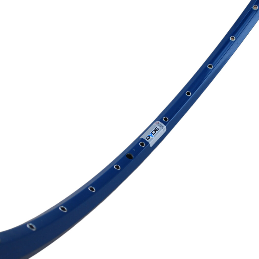 Ryde velg 28inch dubbelwandig blauw - Afbeelding 2